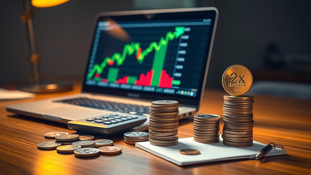 borrowing to trade leveraged