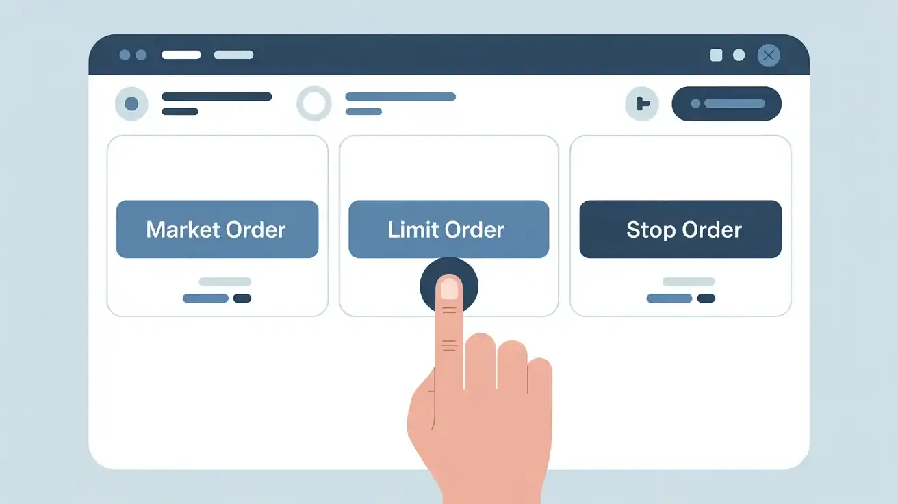 Stock Order Types Explained: Limit Orders, Market Orders, and Stop Orders