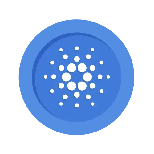 A blue circular icon featuring a white dotted pattern in the center, representing the Cardano cryptocurrency logo—perfect for guides on how to buy Cardano or tips for a smooth Cardano purchase.